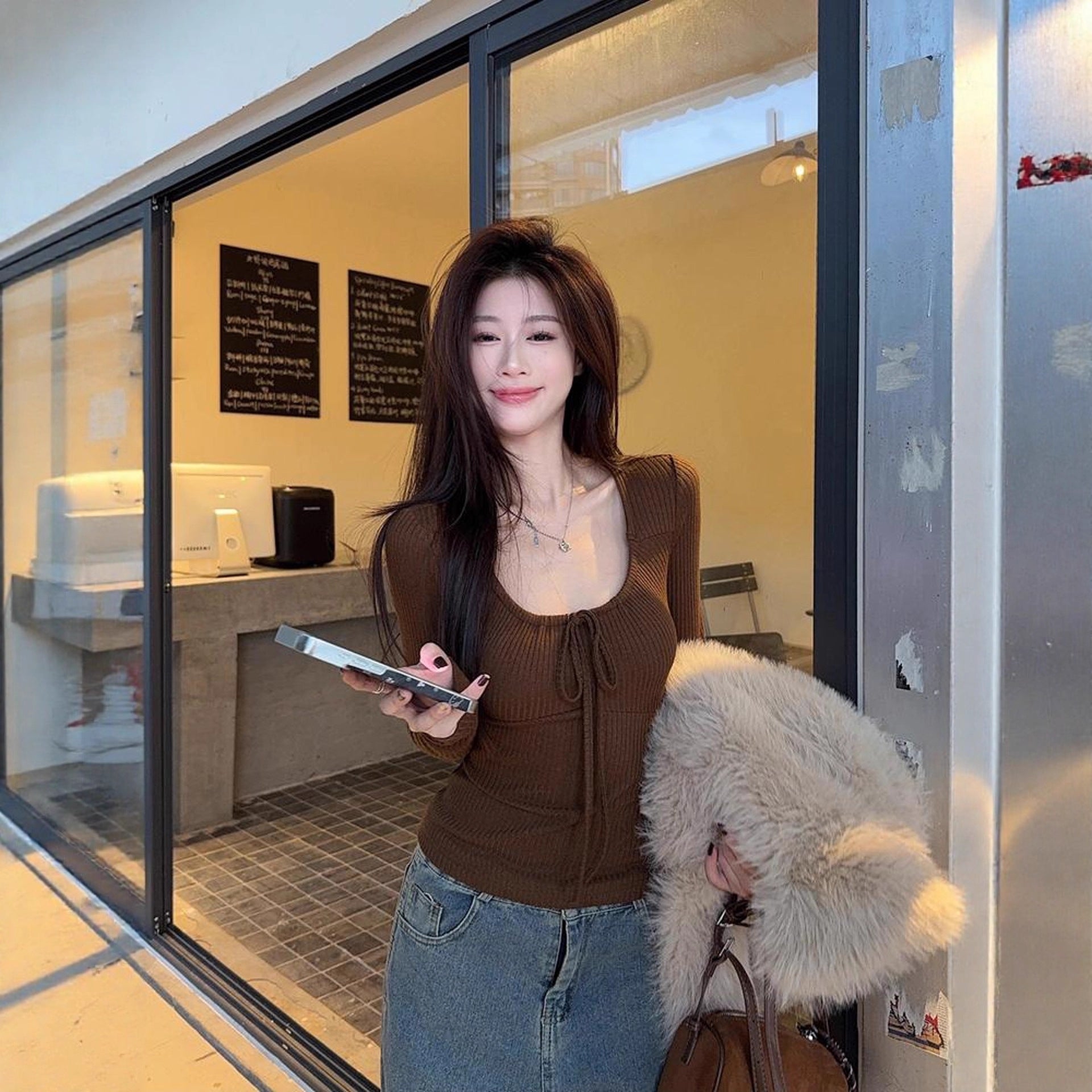 Women's New Hot Style Slim-fit Slimming Stretch Top