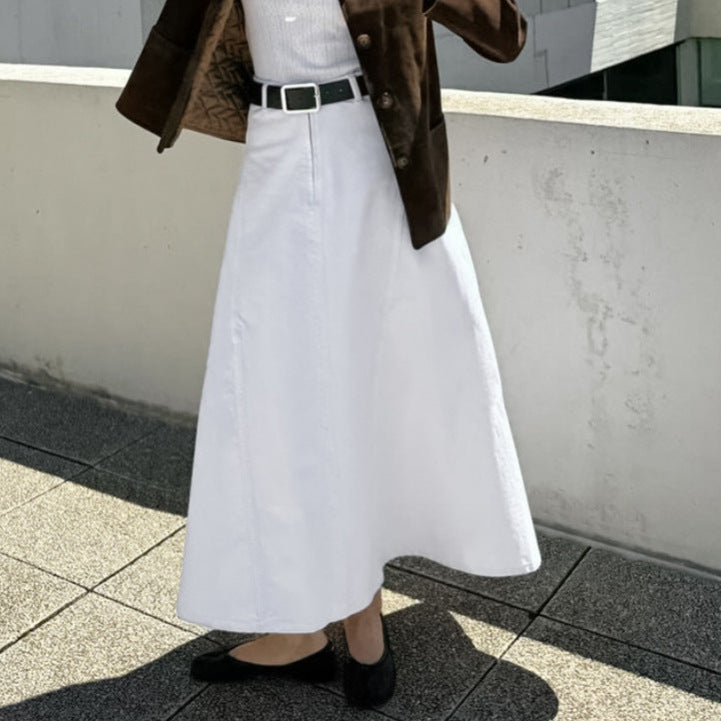 Simple Casual All-match Skirt For Women