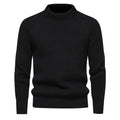 Men's Solid Color Round Neck Sweater
